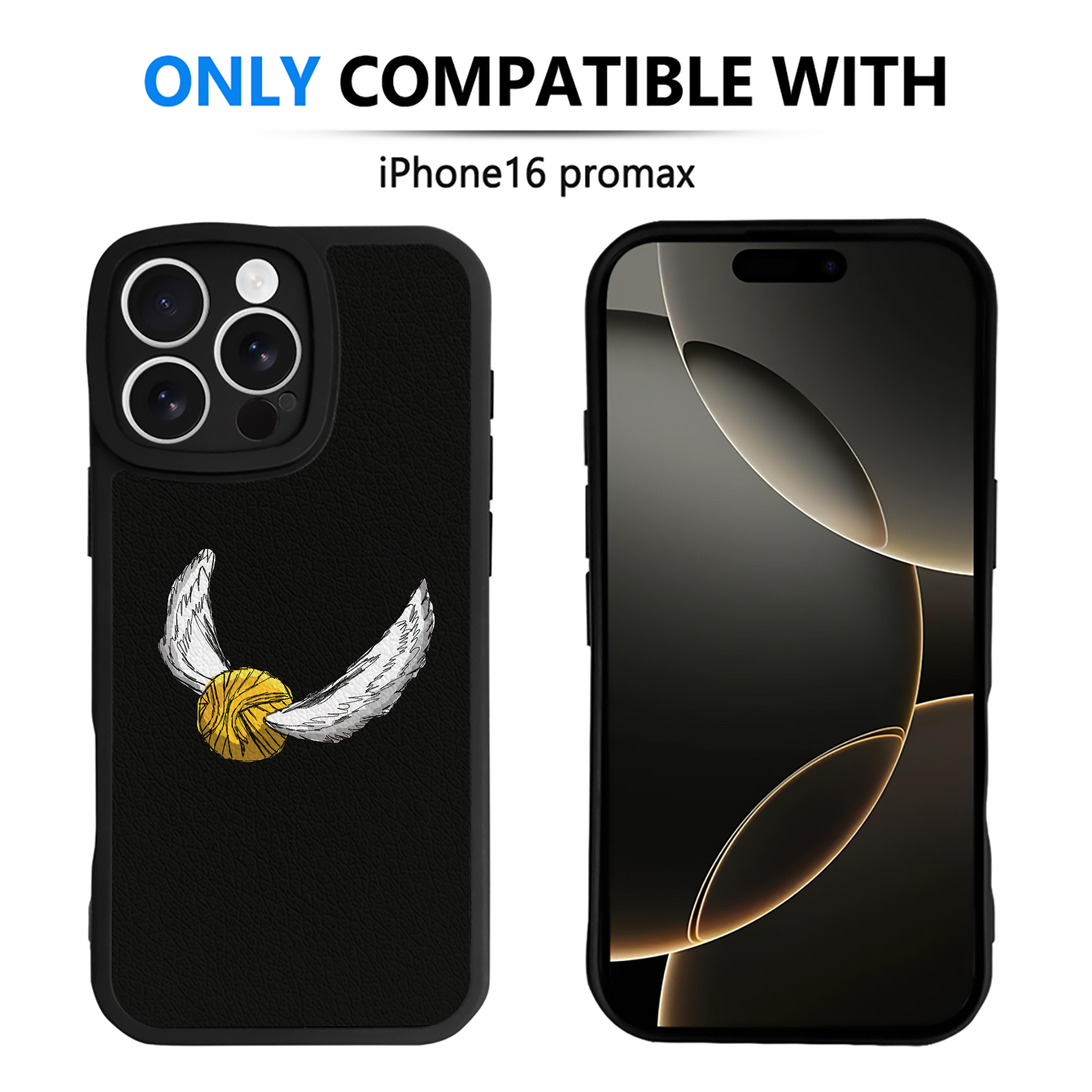 （画像用） Harry Potter ハリー・ポッターシリーズ 【iPhone 16シリーズ対応】シリコンスマホケース（レザー調） 材質：シリコン